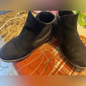 Cat & Jack Black Kids Boots